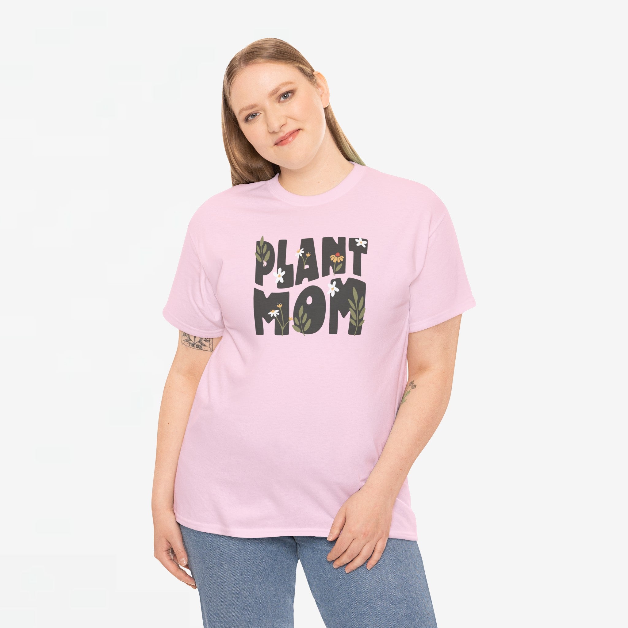 Moederdag Mama Cadeau - T-shirt - Plant Mom - Oversized - #27
