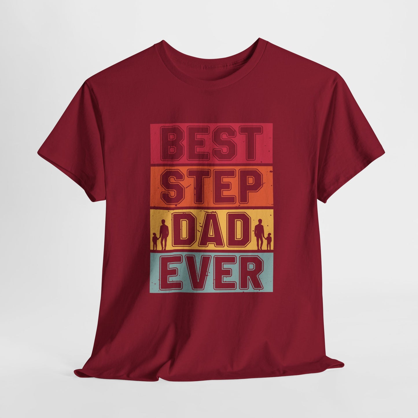 Vaderdag Papa Cadeau - T-shirt - Best Step Dad Ever - Oversized #31