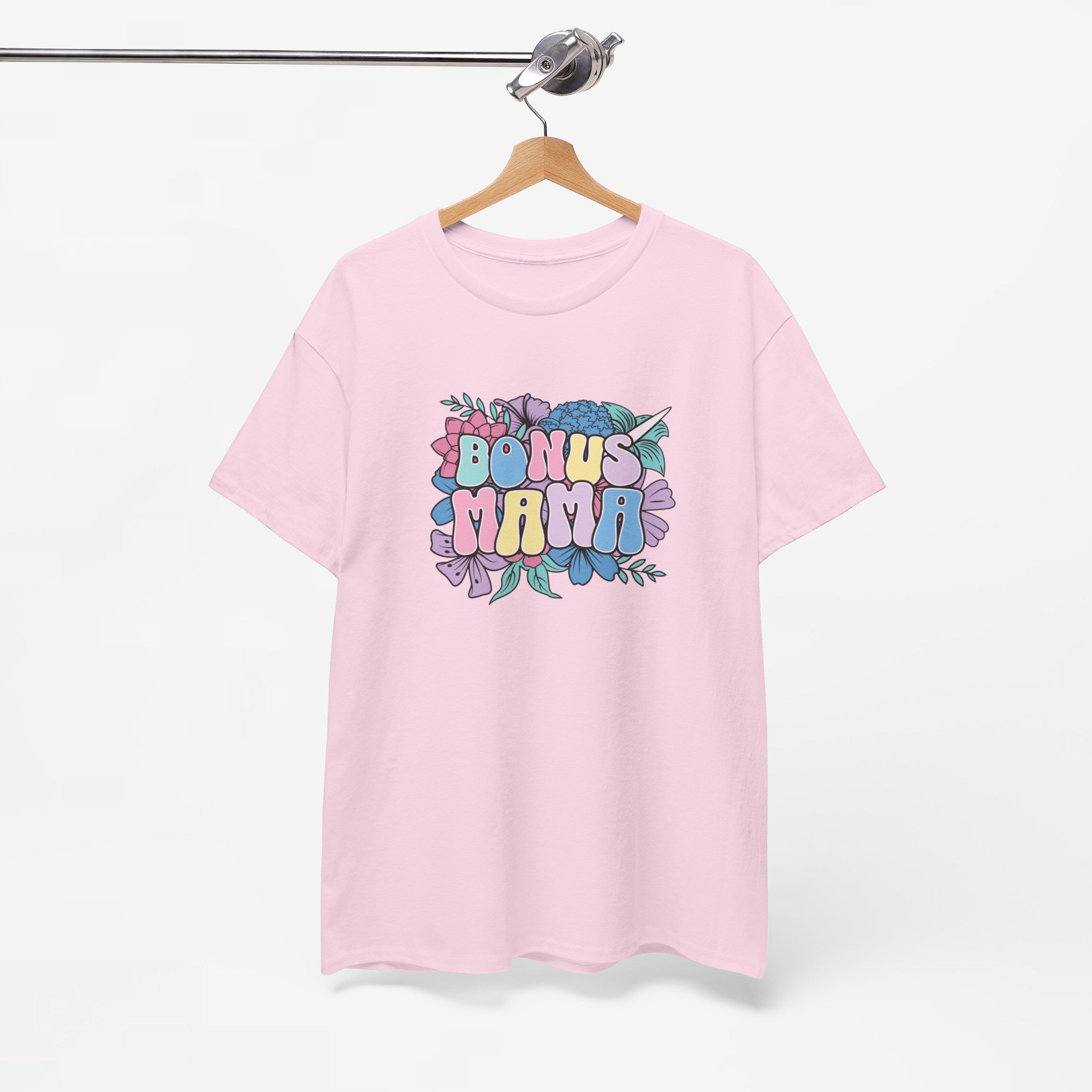 Moederdag Mama Cadeau - T-shirt - Bonus Mama - Oversized - #78