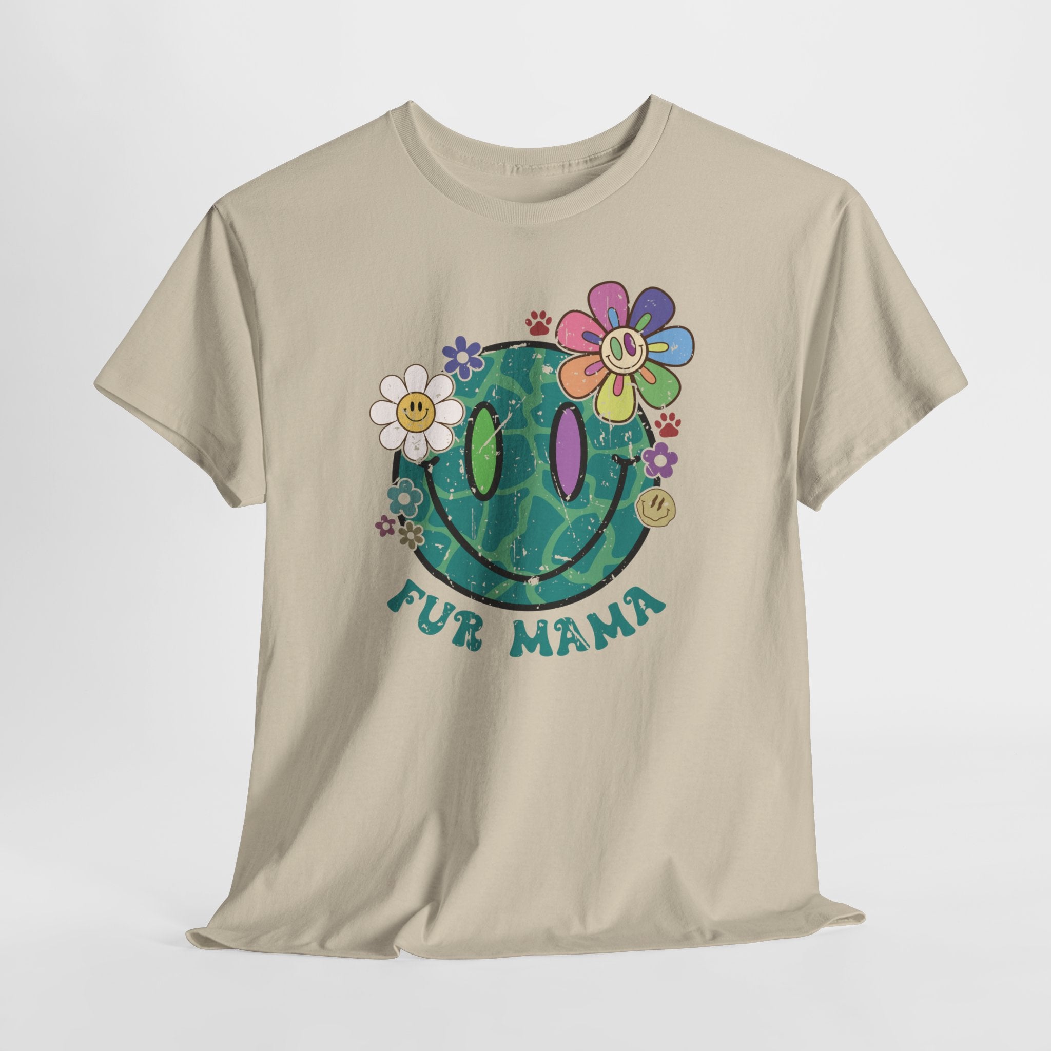 Moederdag Mama Cadeau - T-shirt - Fur Mama - Oversized - #59