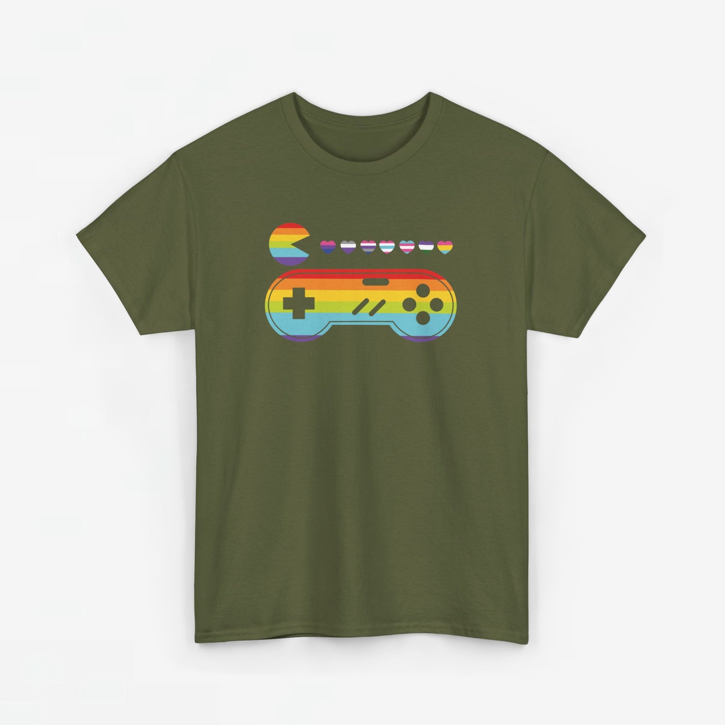 Gay Pride T-shirt - Gamer LGBTQ+  - Oversized #41