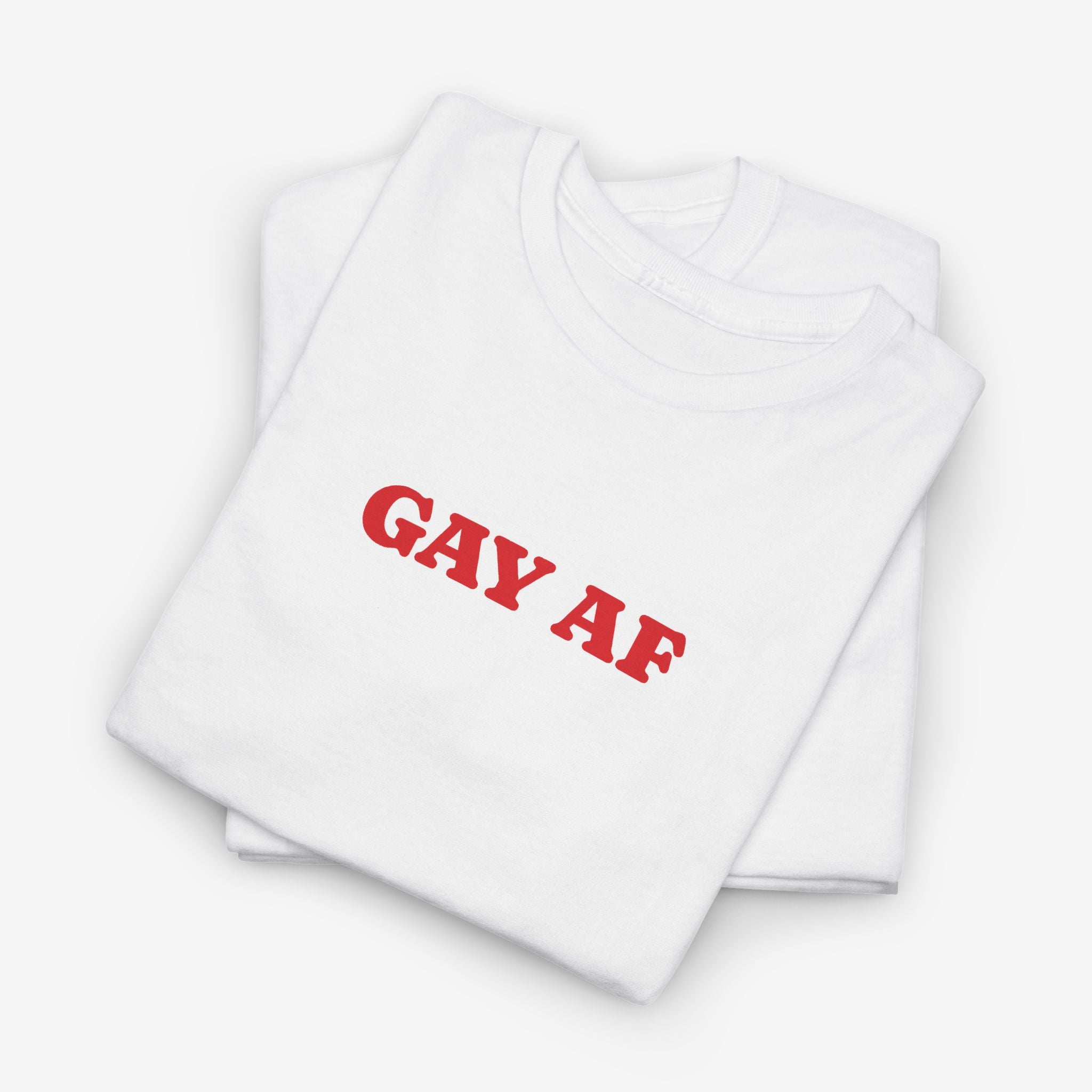 Gay Pride T-shirt -  Gay AF | SkrrtShirt