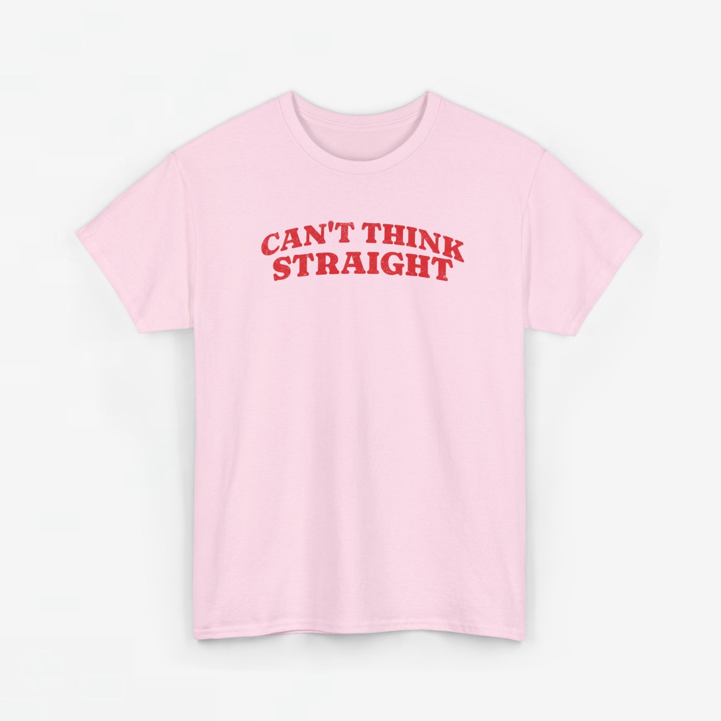 Gay Pride T-shirt -  Can't Think Straight - Oversized Tee