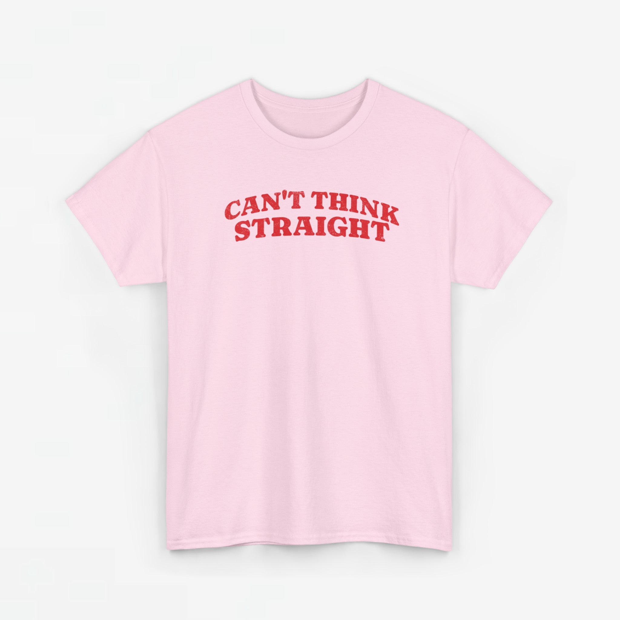 Gay Pride T-shirt -  Can't Think Straight - Oversized Tee