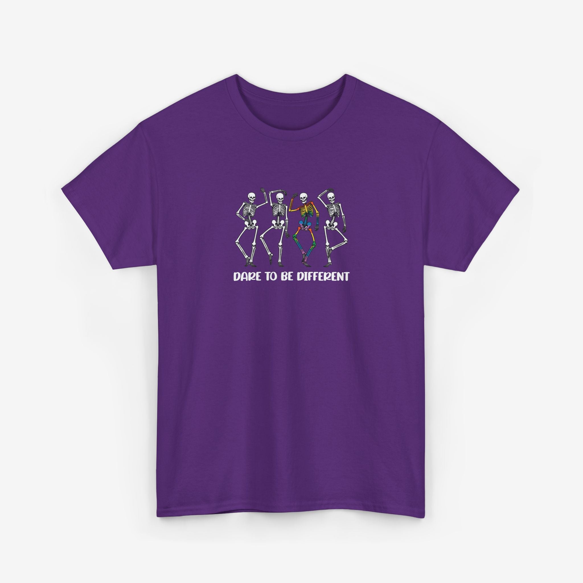 Gay Pride T-shirt - Skelet Dare to be different | SkrrtShirt