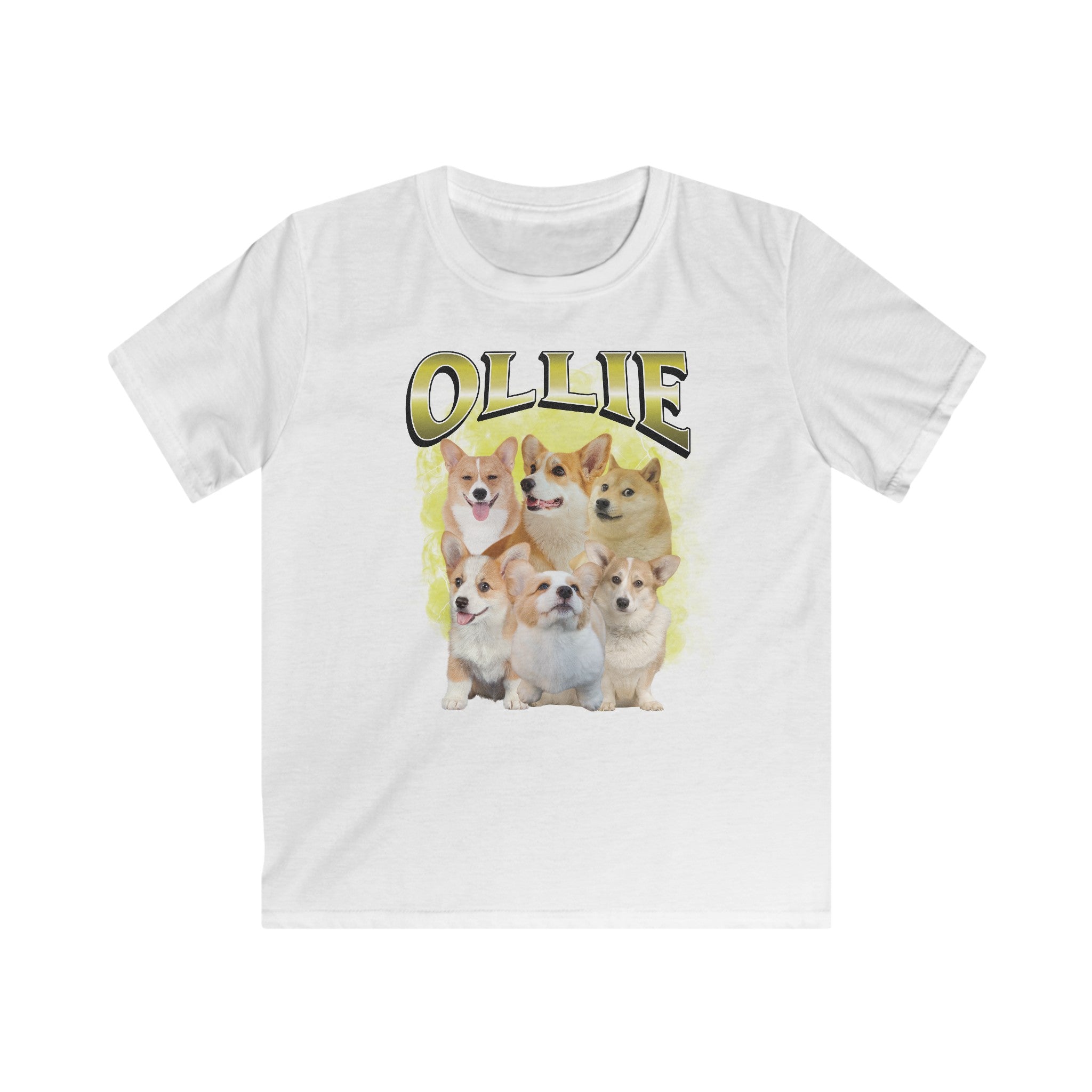 Gepersonaliseerd kinder t-shirt met huisdierfoto