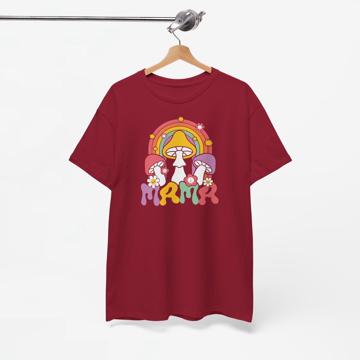 Moederdag Mama Cadeau - T-shirt - Mama Mushroom - Oversized - #36