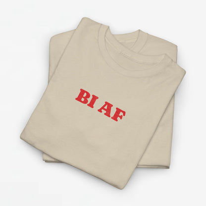 Gay Pride T-shirt -  BI AF - Oversized Tee