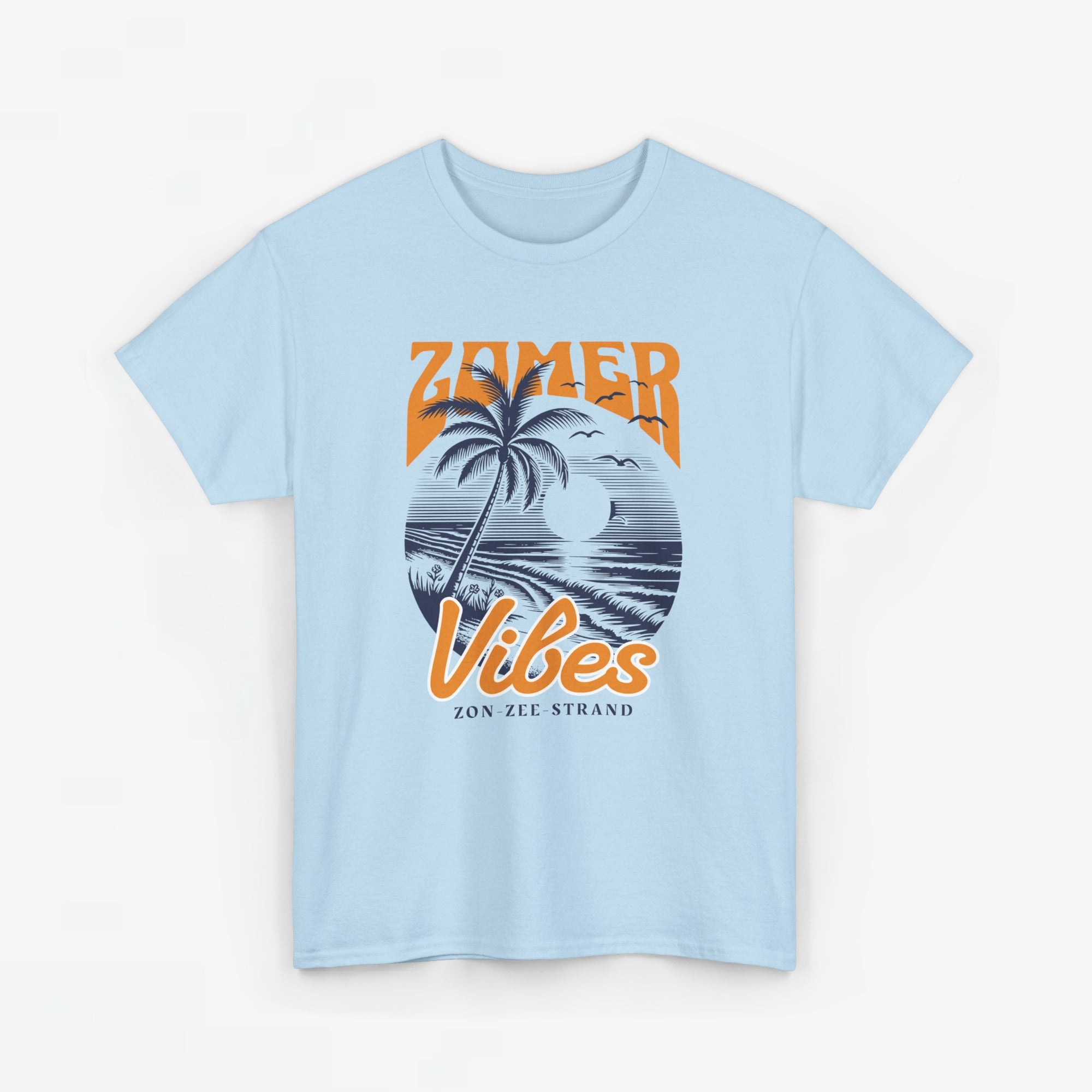 Heren Zomer Oversized T-shirt met print - Zomer Vibes #2