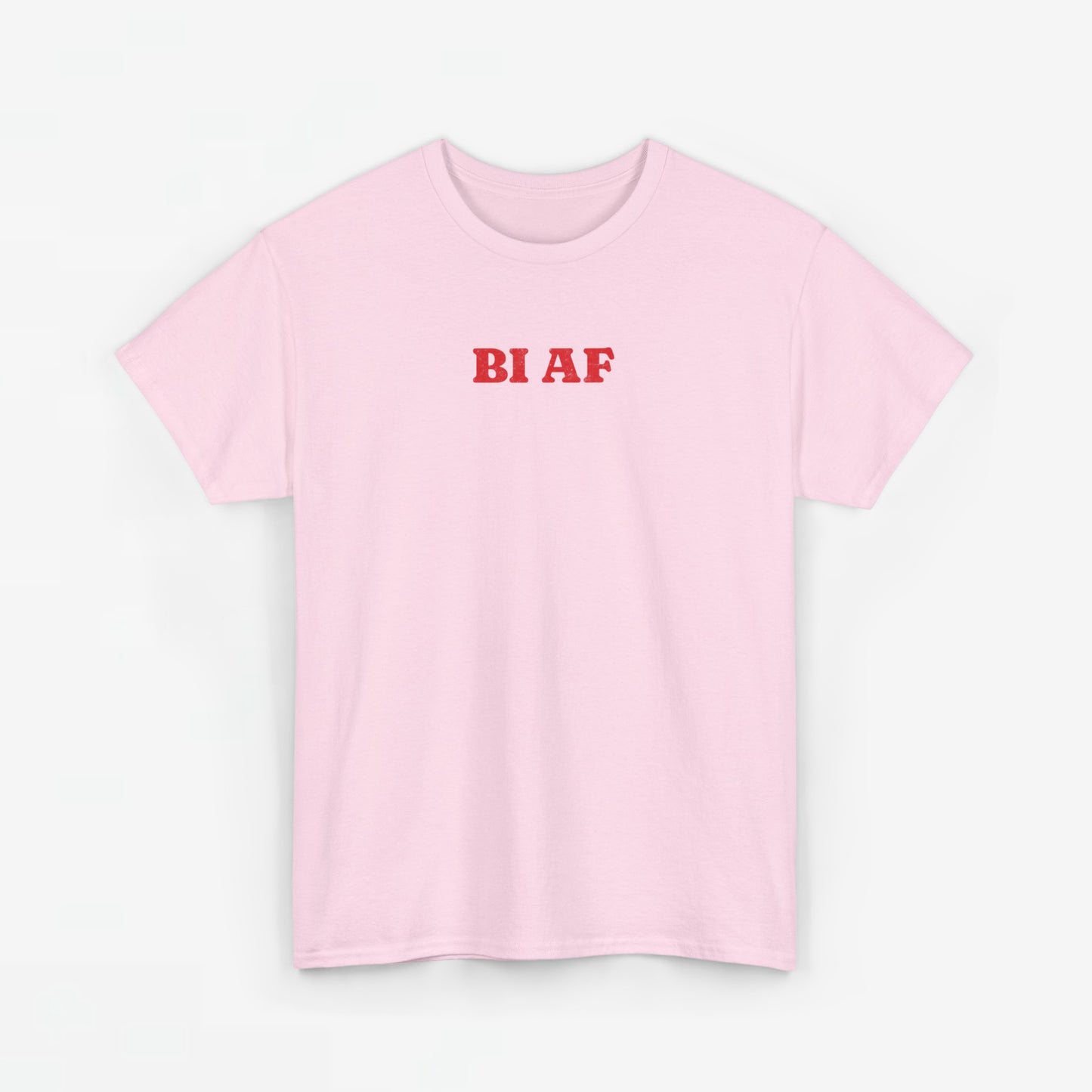 Gay Pride T-shirt -  BI AF - Oversized Tee