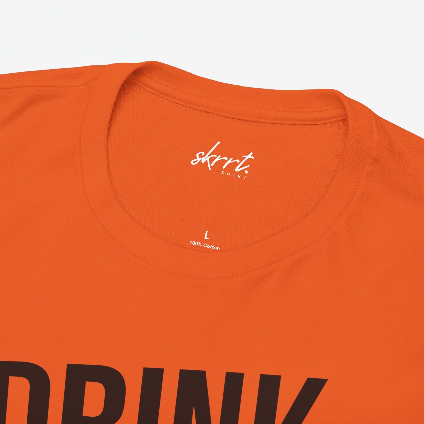 Drink King | Front Print | Koningsdag T-shirt | Oversized