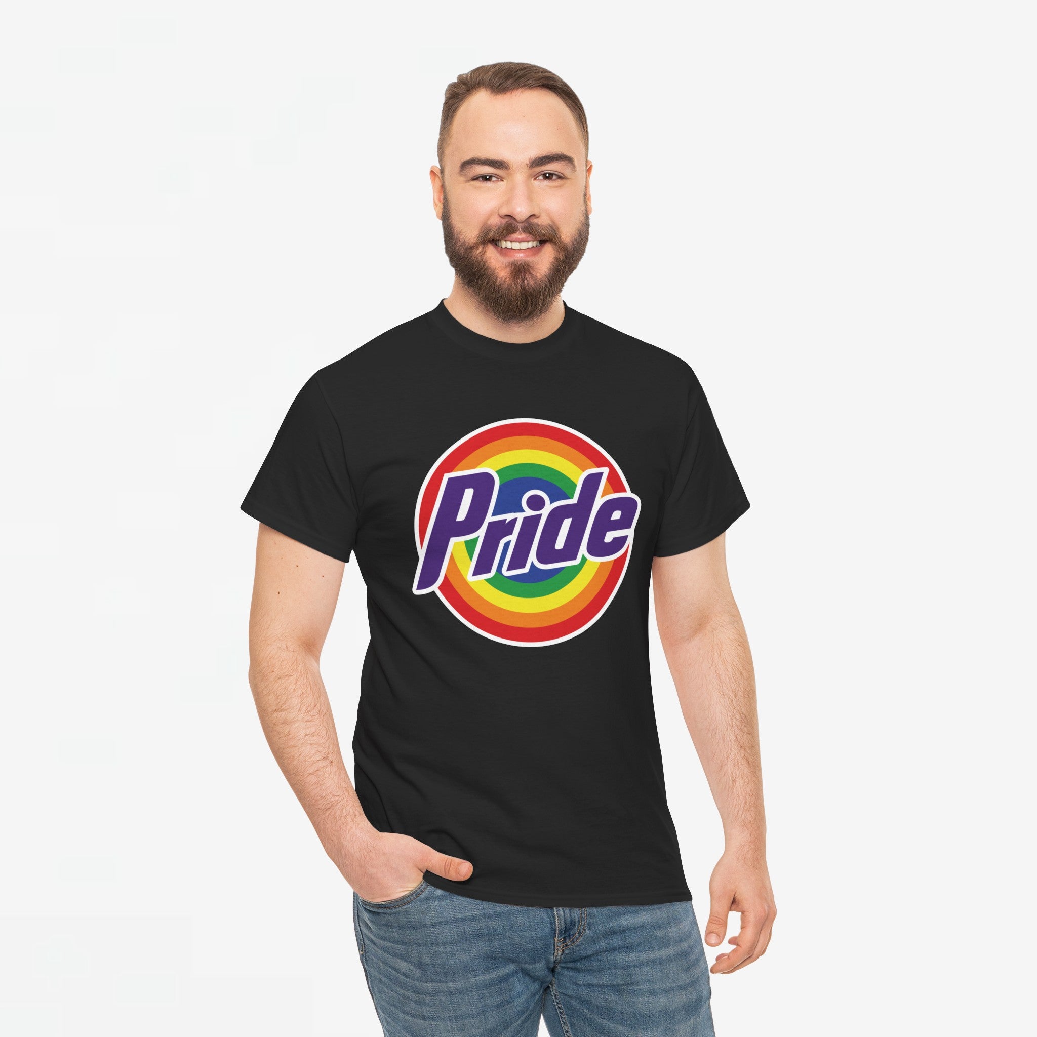 Gay Pride T-shirt - PRIDE - Oversized #50