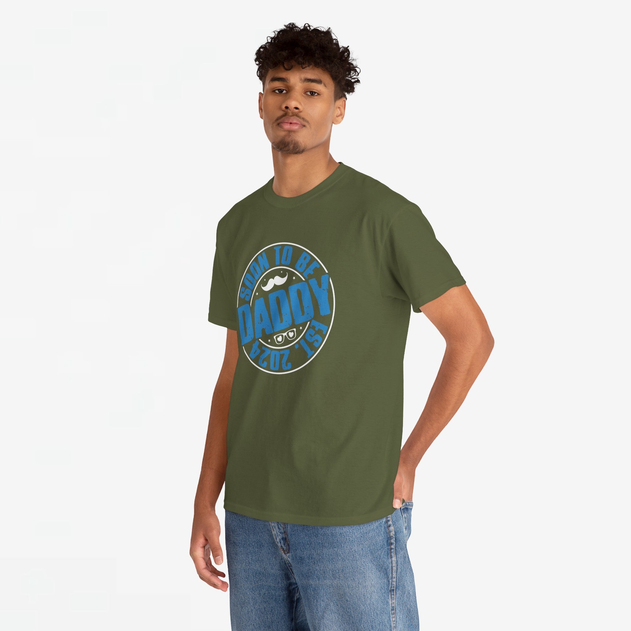 Vaderdag Papa Cadeau - T-shirt - Soon to be Daddy EST 2024 - Oversized #29