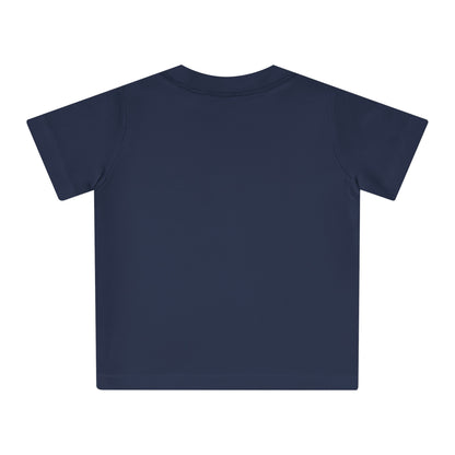 Baby T-shirt voor EK, WK en Koningsdag - ORANJE tekst