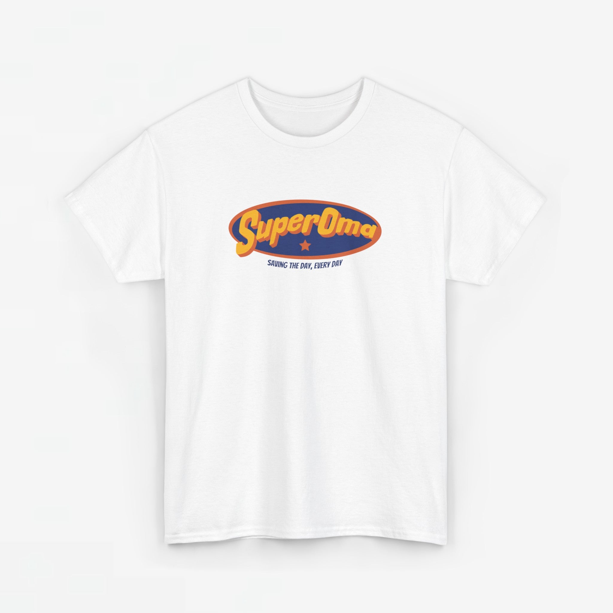 Moederdag Mama Cadeau - T-shirt - Super Oma - Oversized - #71
