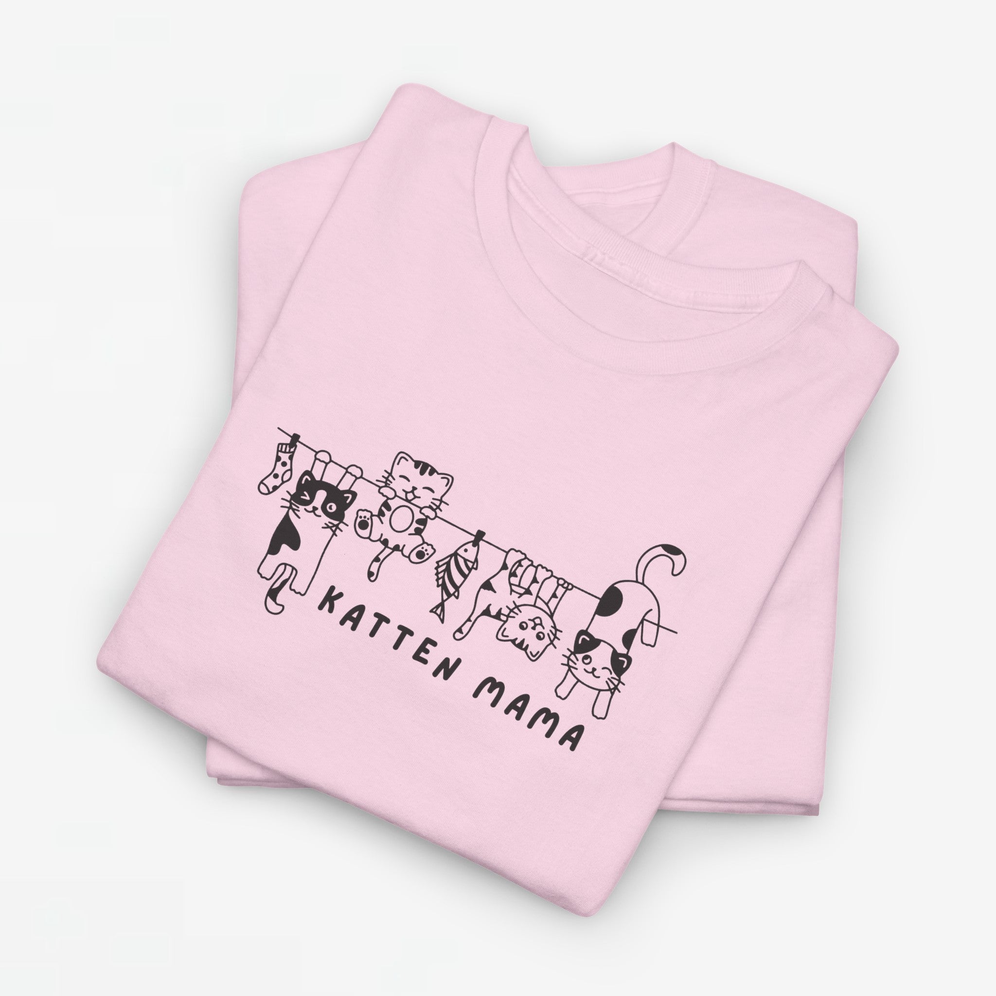 Moederdag Mama Cadeau - T-shirt - Katten Mama - Oversized - #63