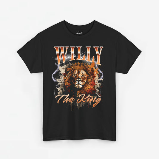 Willy The King 90s Vintage Bootleg | Front Print | Koningsdag T-shirt | Retro | Oversized