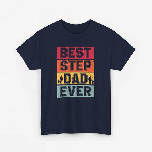 Vaderdag Papa Cadeau - T-shirt - Best Step Dad Ever - Oversized #31