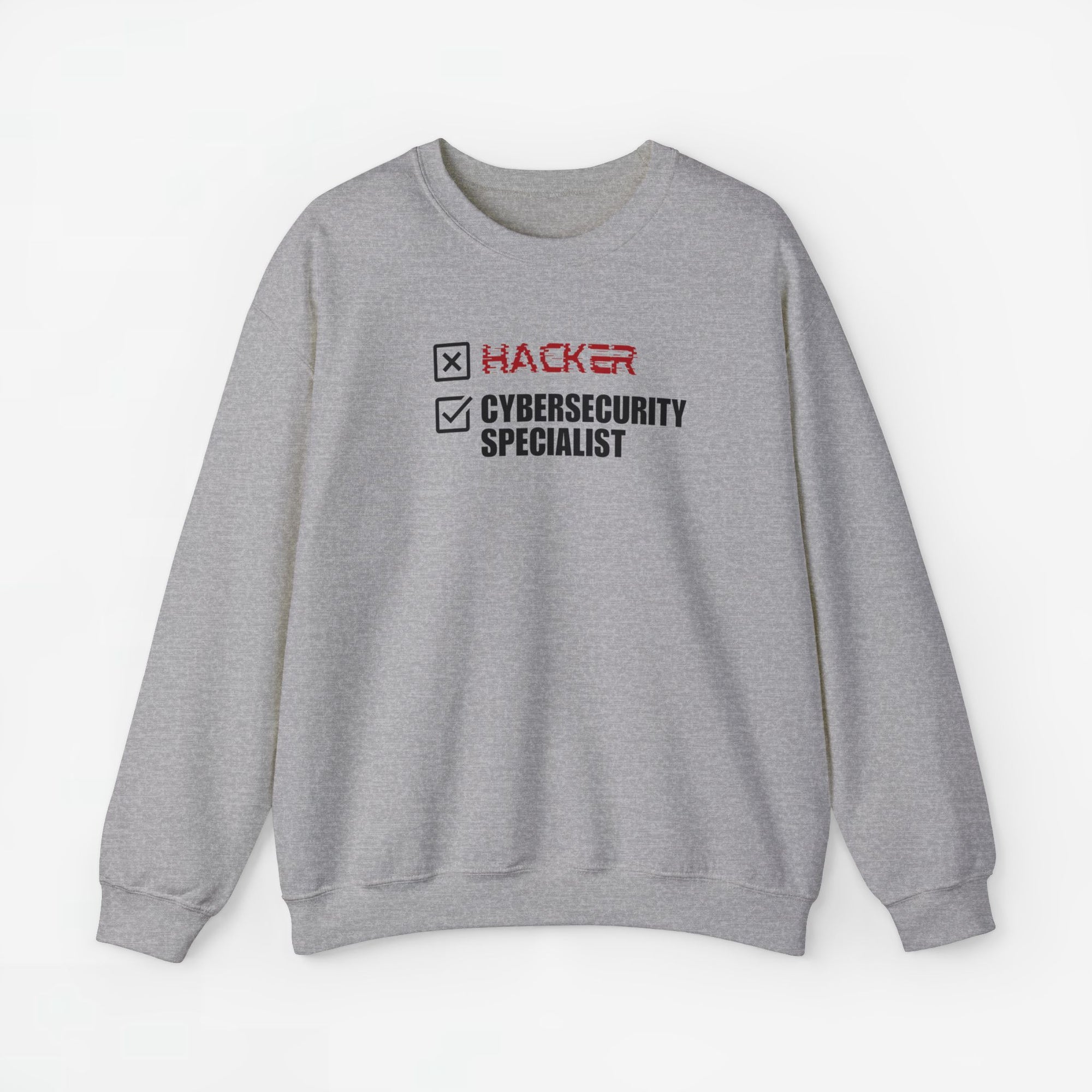 Cybersecurity Specialist / Niet Hacker - ICT Beroep - Trui met Print voor Hem / Haar