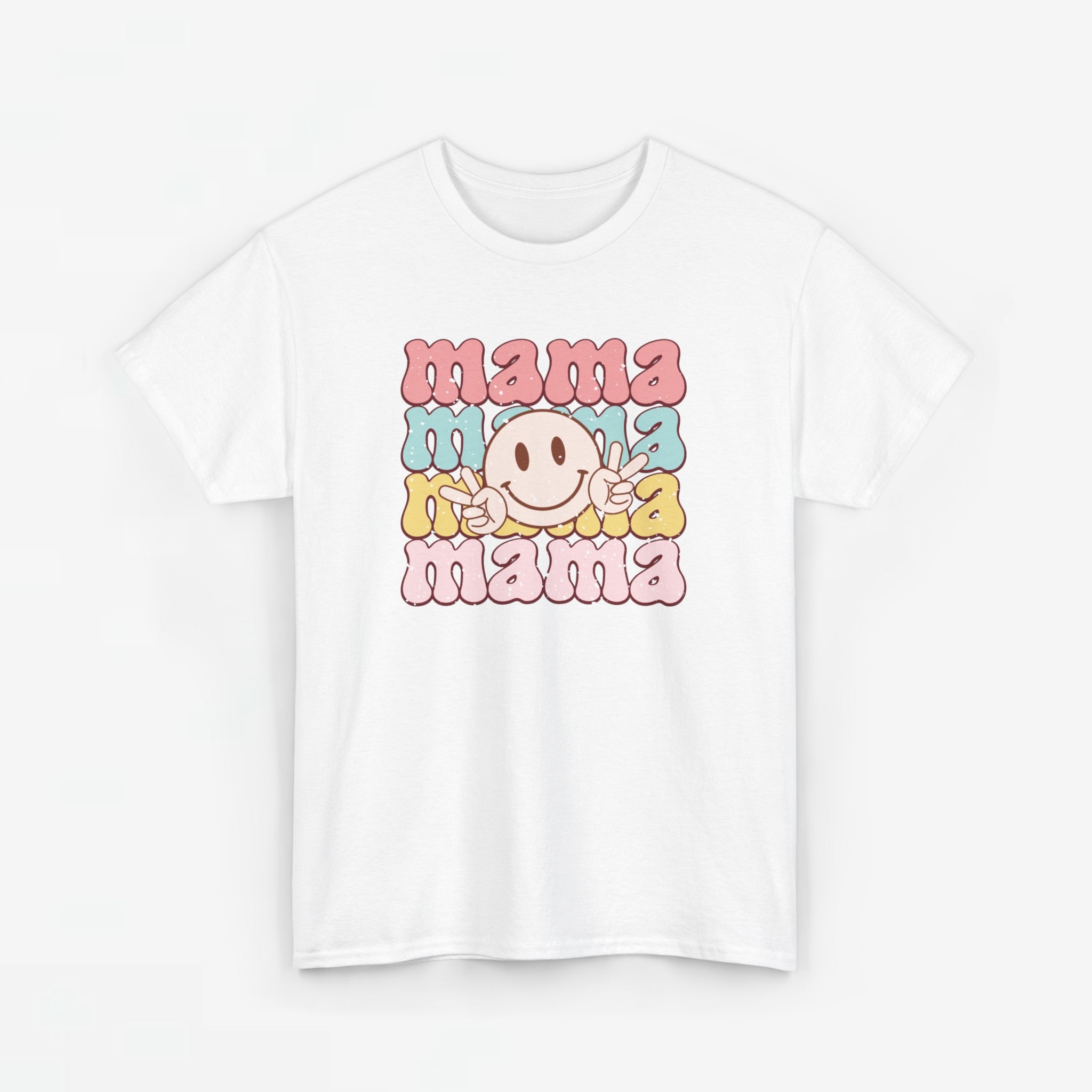 Moederdag Mama Cadeau - T-shirt - Happy Mama - Oversized - #53