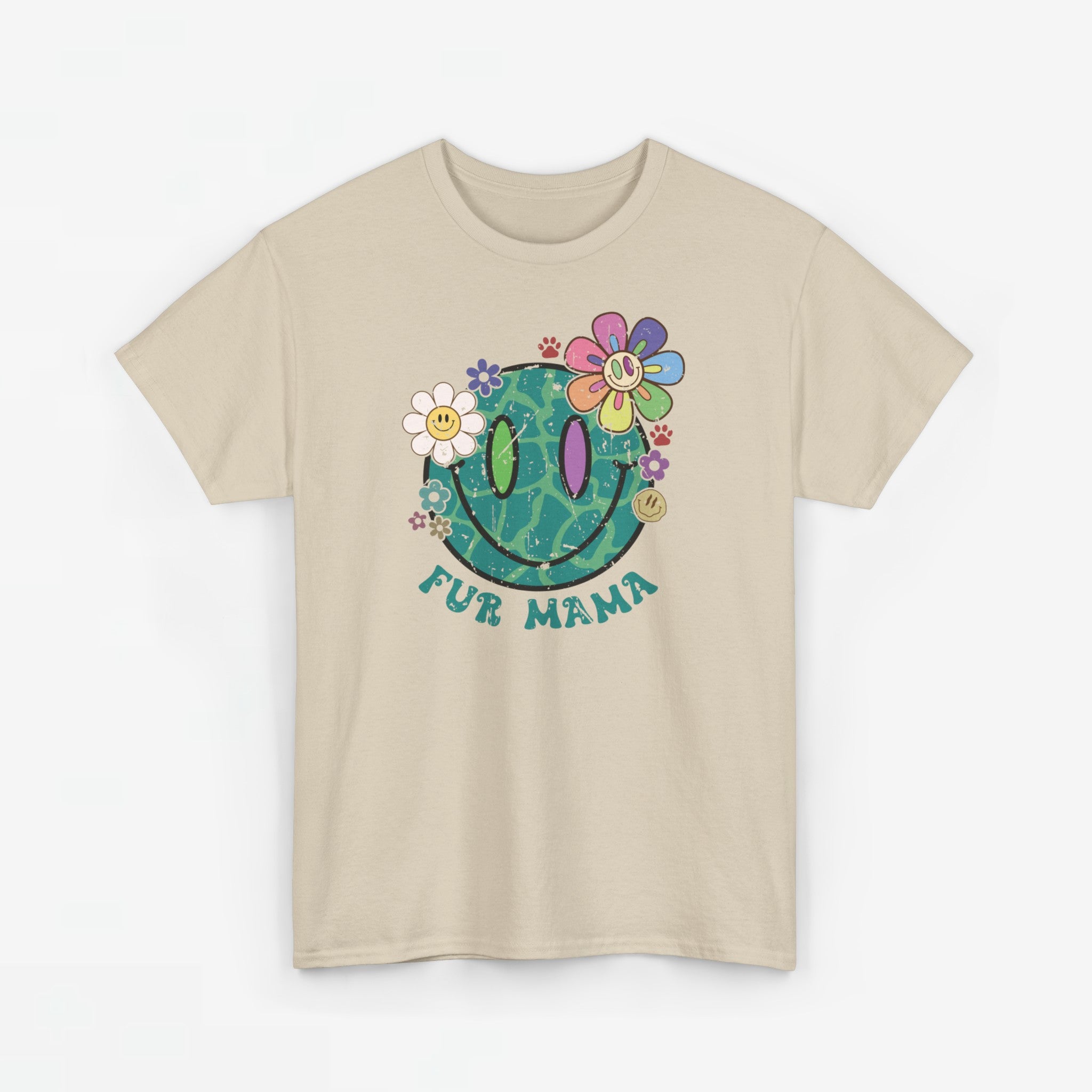 Moederdag Mama Cadeau - T-shirt - Fur Mama - Oversized - #59