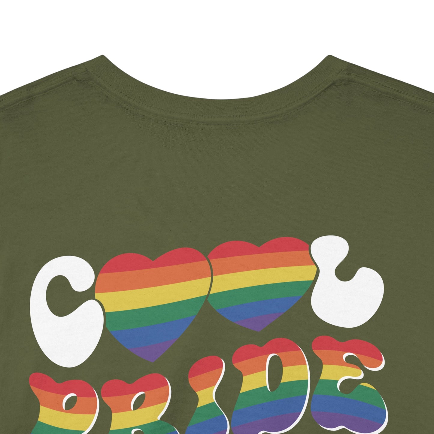 Gay Pride T-shirt - Cool Pride Club - Back Print - Oversized #21