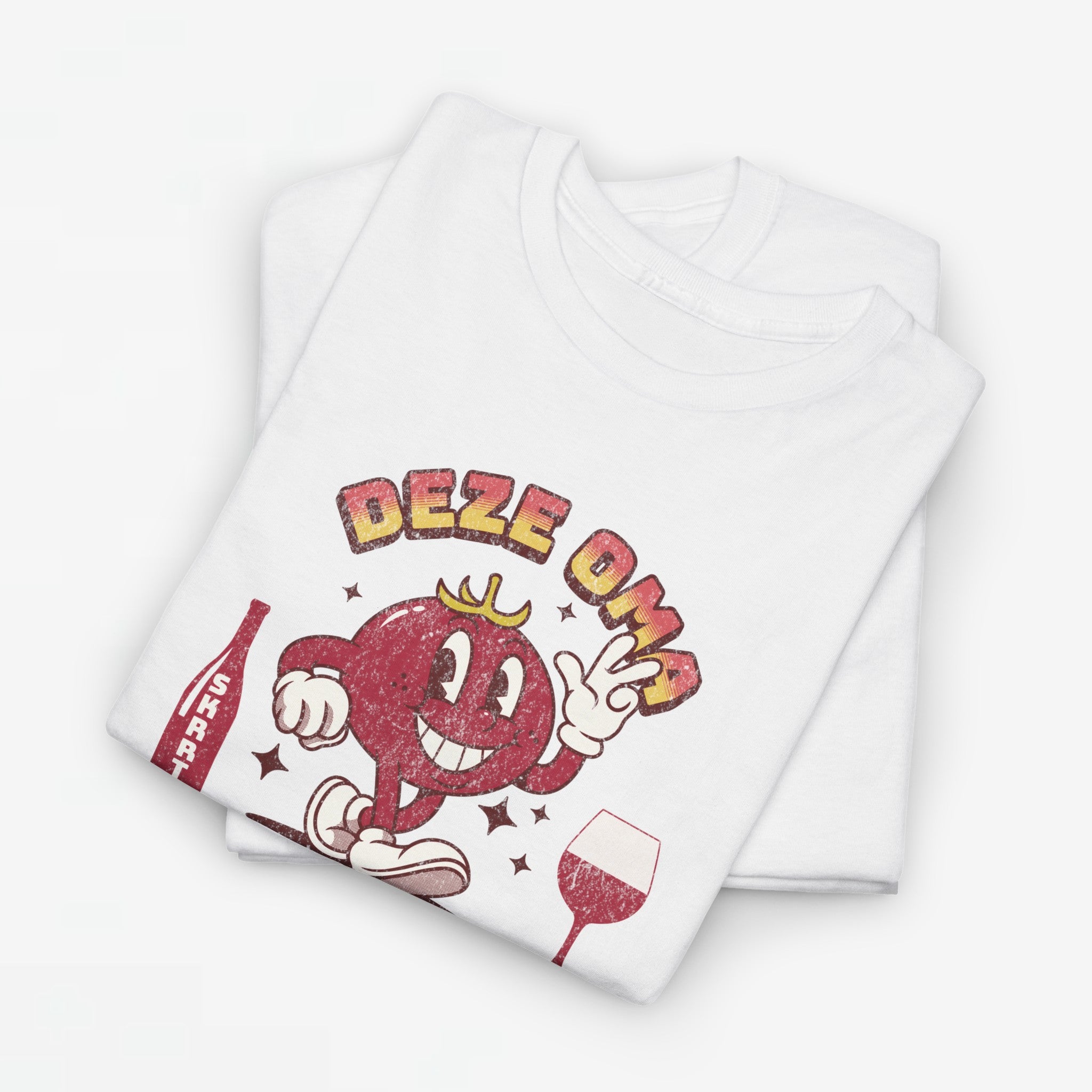 Moederdag Mama Cadeau - T-shirt - Deze Oma Wil Wijn - Oversized - #98