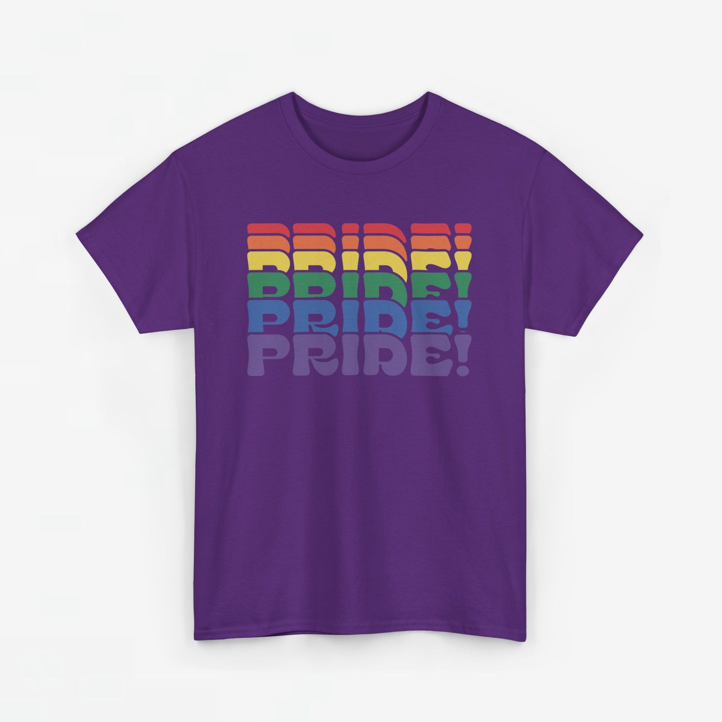 Gay Pride T-shirt - PRIDE! - Oversized #46