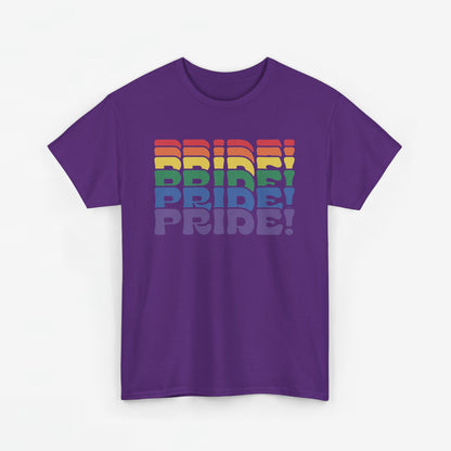 Gay Pride T-shirt - PRIDE! - Oversized #46