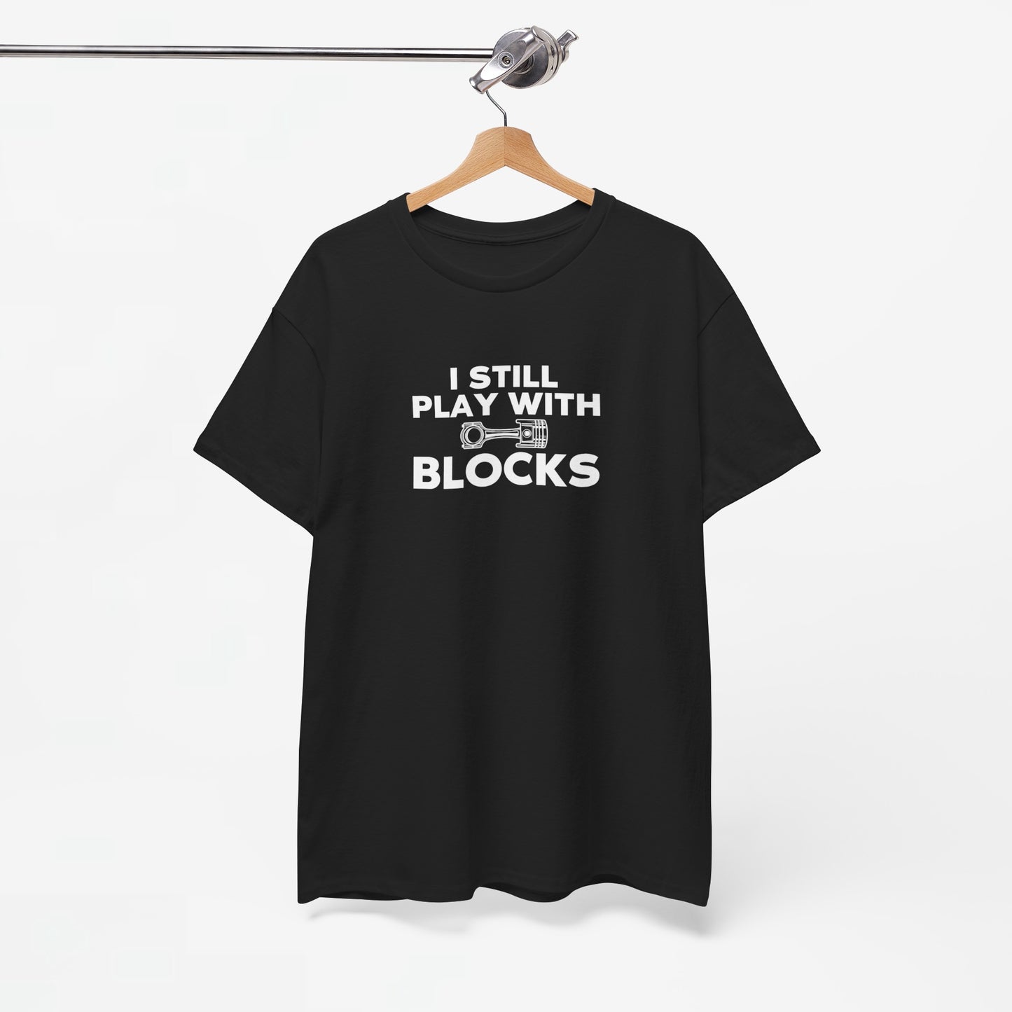 Vaderdag Papa Cadeau - T-shirt - I still play with blocks - Oversized #57
