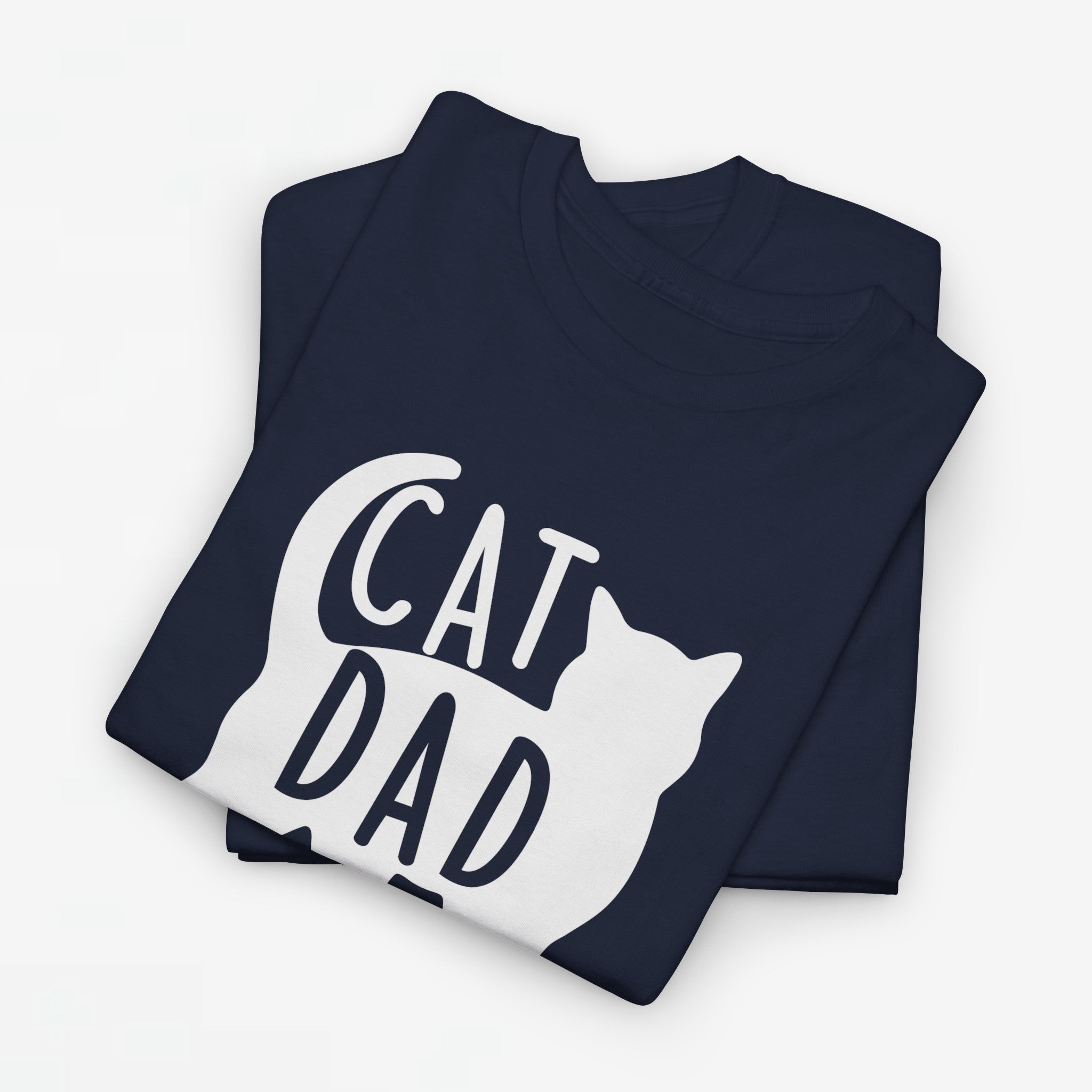 Vaderdag Papa Cadeau - T-shirt - Cat Dad - Oversized #26
