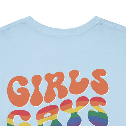 Gay Pride T-shirt - Girls Gays and Theys - Back Print - Oversized #21