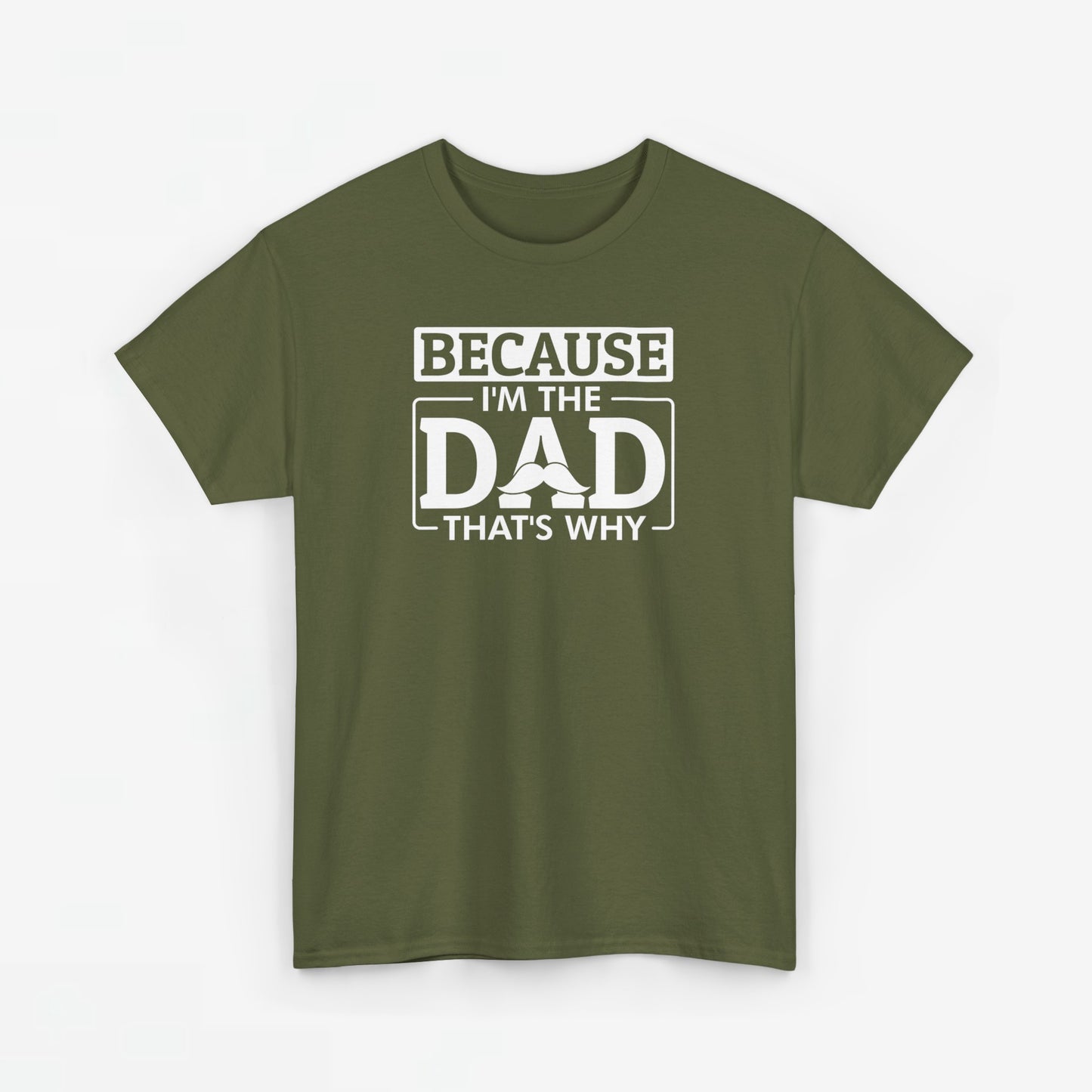 Vaderdag Papa Cadeau - T-shirt - Because I'm the Dad - Oversized #12