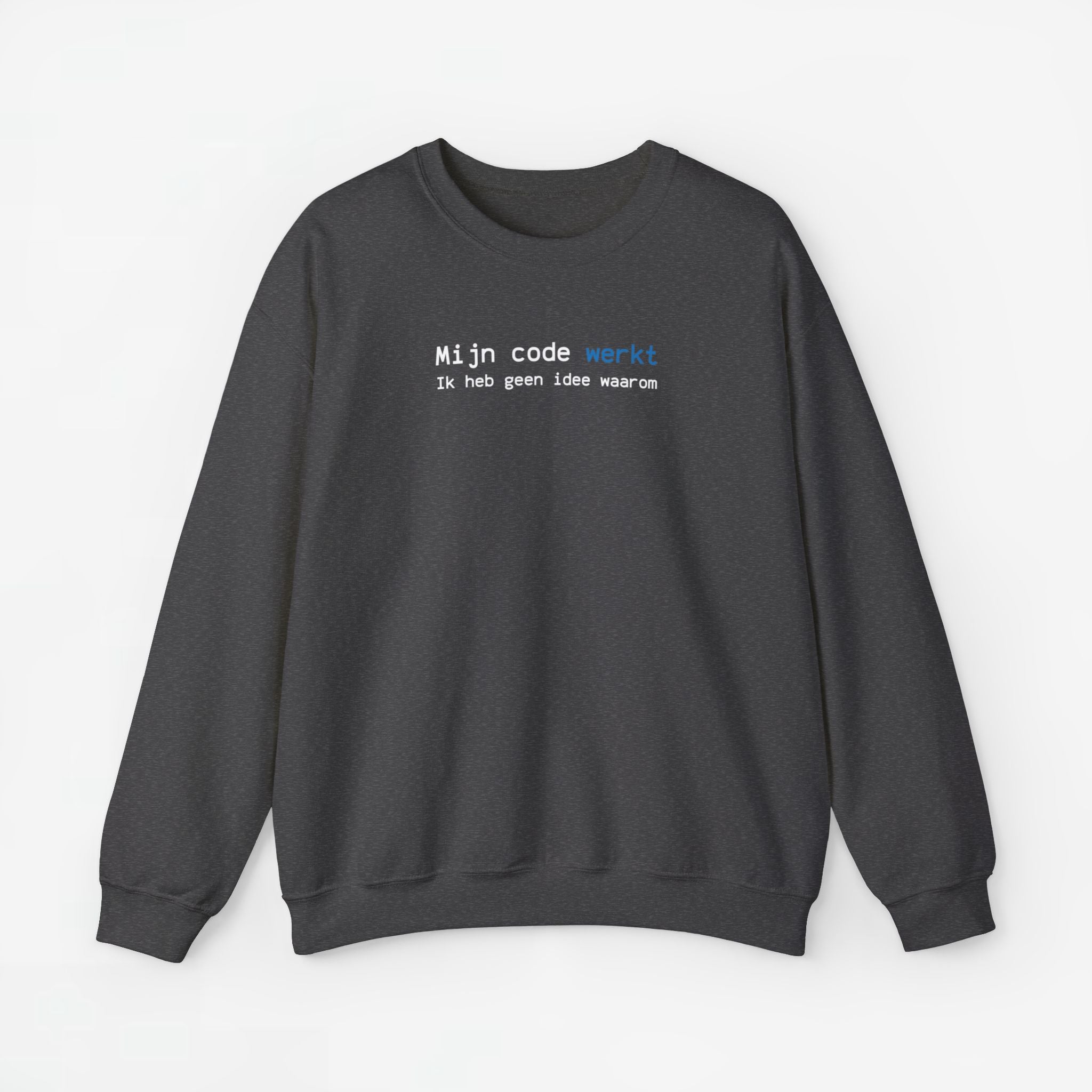 Mijn code werkt - ICT Beroep - Trui met Print voor Hem / Haar