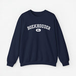 Marineblauwe sweater met BOEKHOUDER NL print op de borst