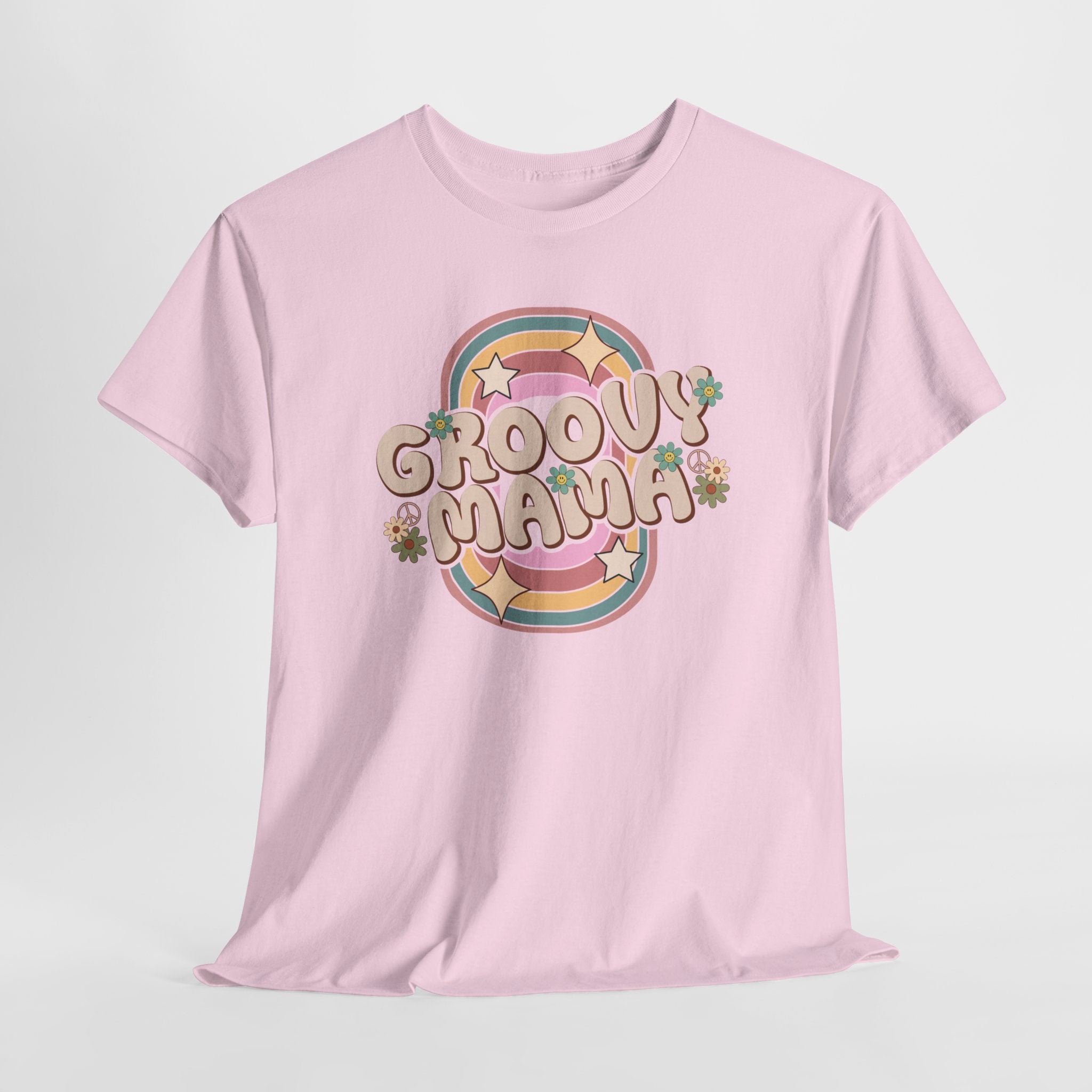 Moederdag Mama Cadeau - T-shirt - Groovy Mama - Oversized - #45