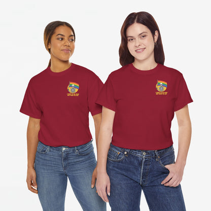 Gay Pride T-shirt - Skelet I used to be dead but now I'm Gay - Back Print - Oversized #78