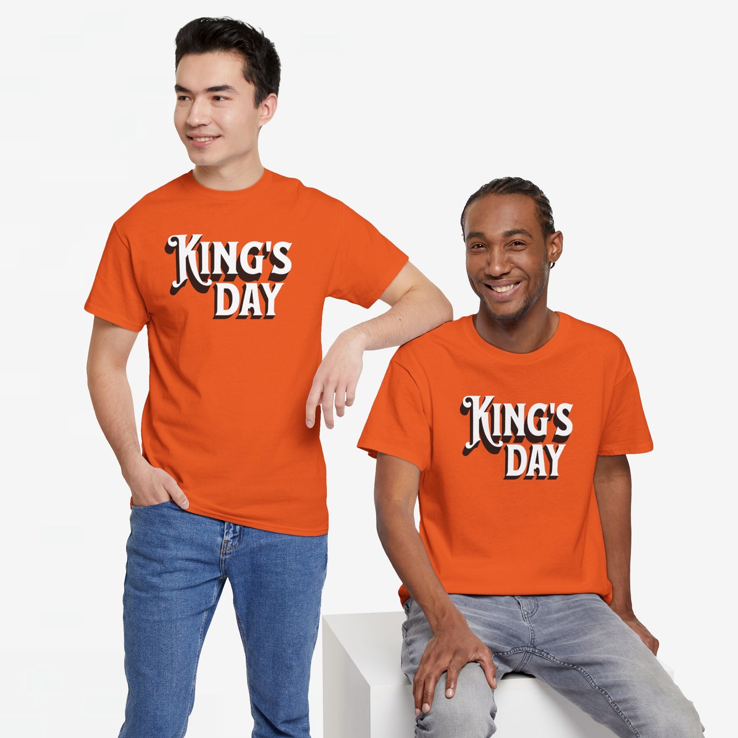 King's Day | Front Print | Koningsdag T-shirt | Oversized