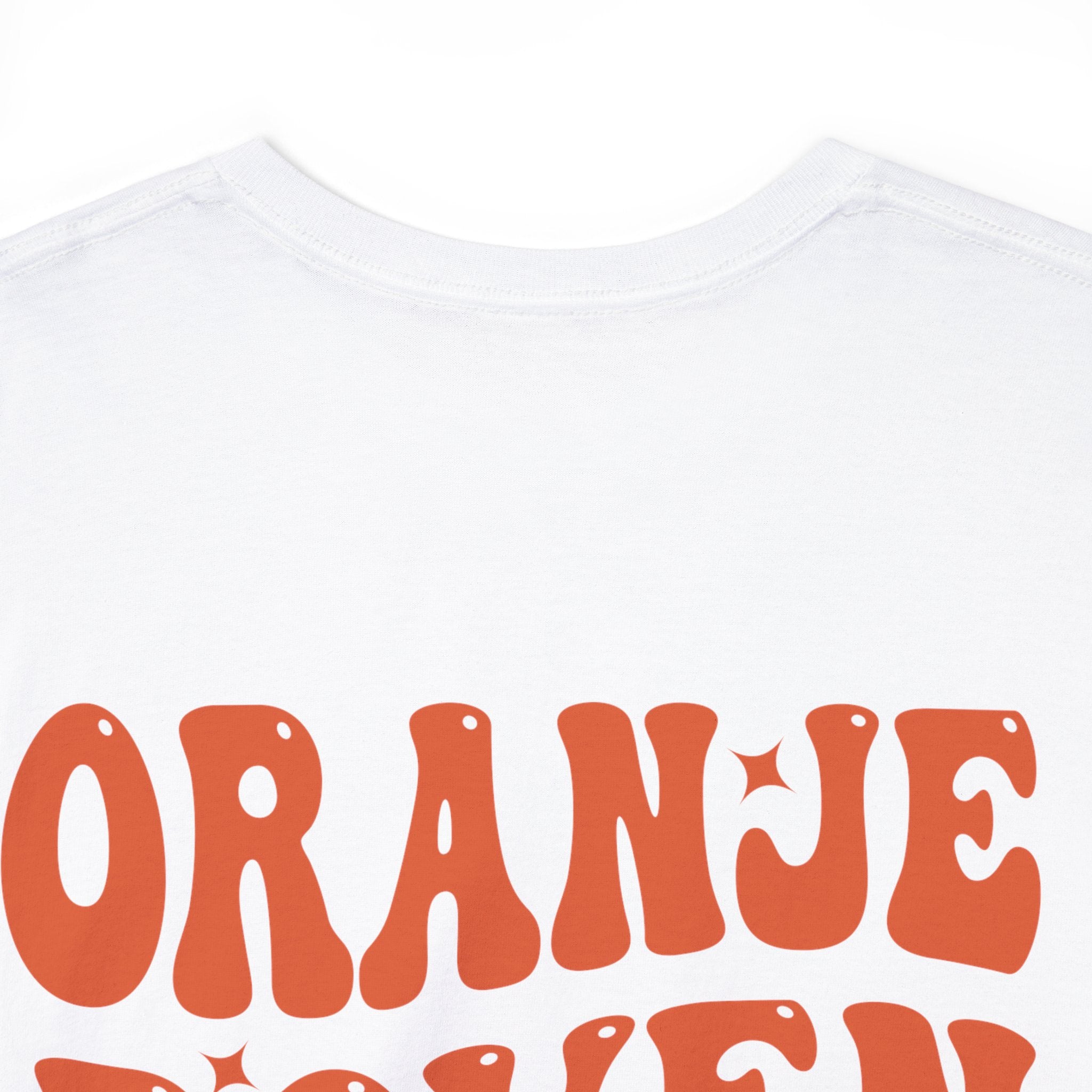 Oranje Boven Hiep Hiep Hoera | Back Print | Koningsdag T-shirt | Oversized