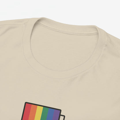 Gay Pride T-shirt - 100% Regenboog - Oversized #33