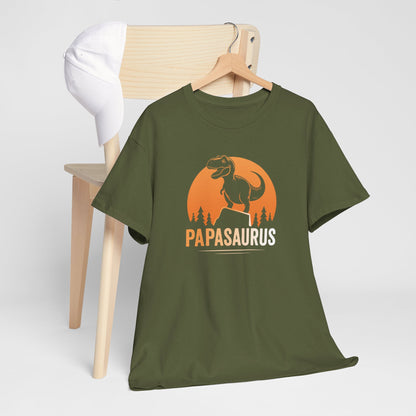 Vaderdag Papa Cadeau - T-shirt - Papasaurus - Oversized #40