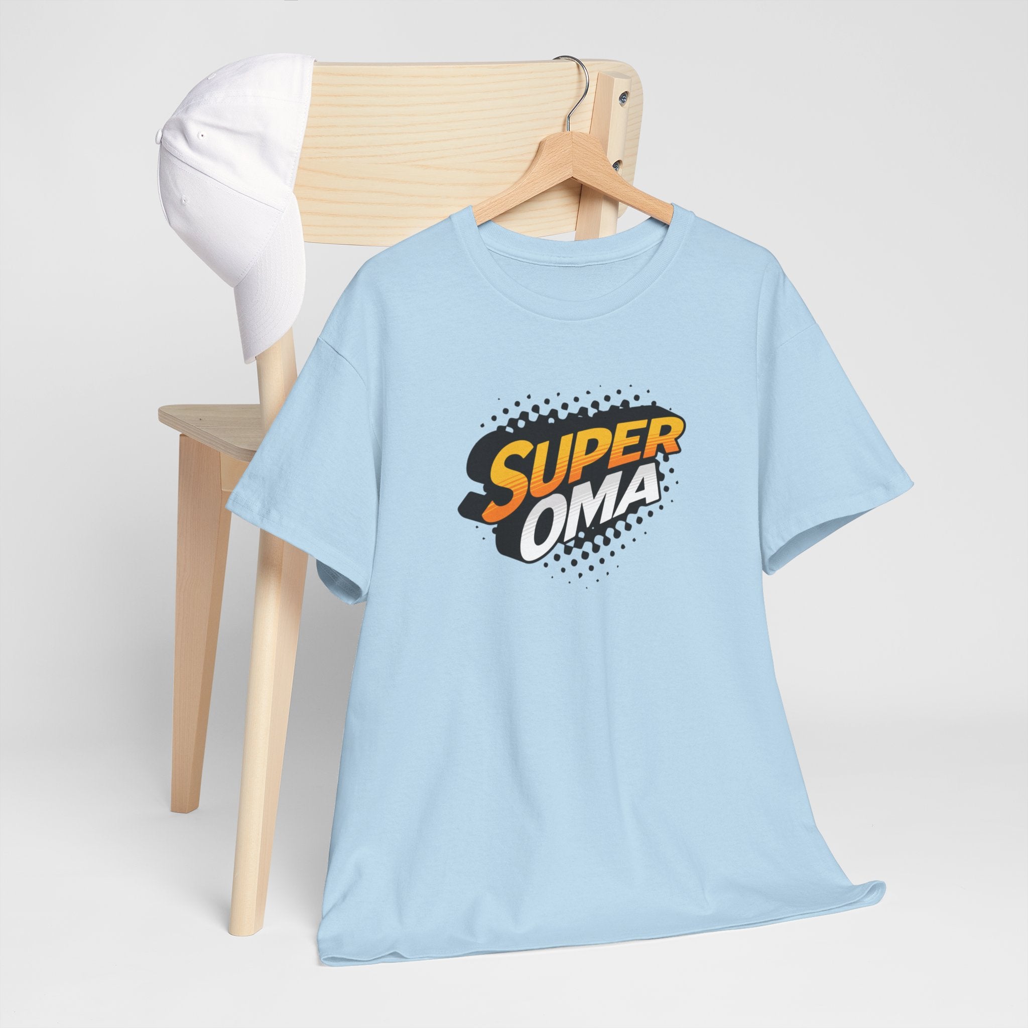 Moederdag Mama Cadeau - T-shirt - Super Oma - Oversized - #81