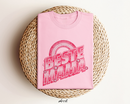 Moederdag Mama Cadeau - T-shirt - Beste Mama - Oversized - #74