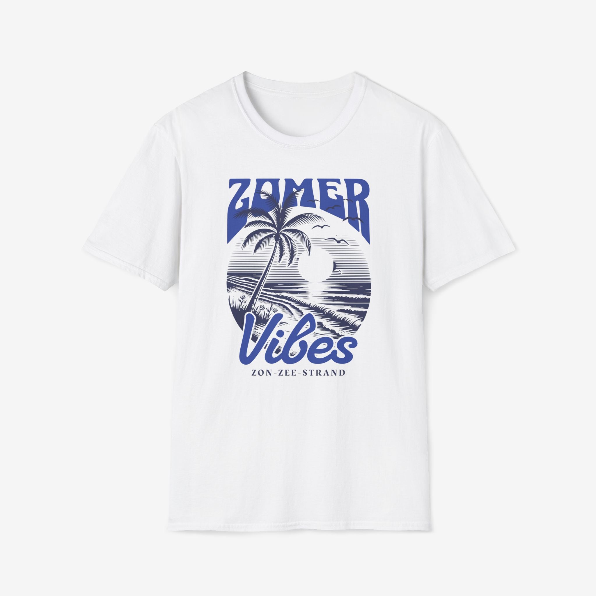 Dames - Zomer T-shirt met print - Zomer Vibes | SkrrtShirt