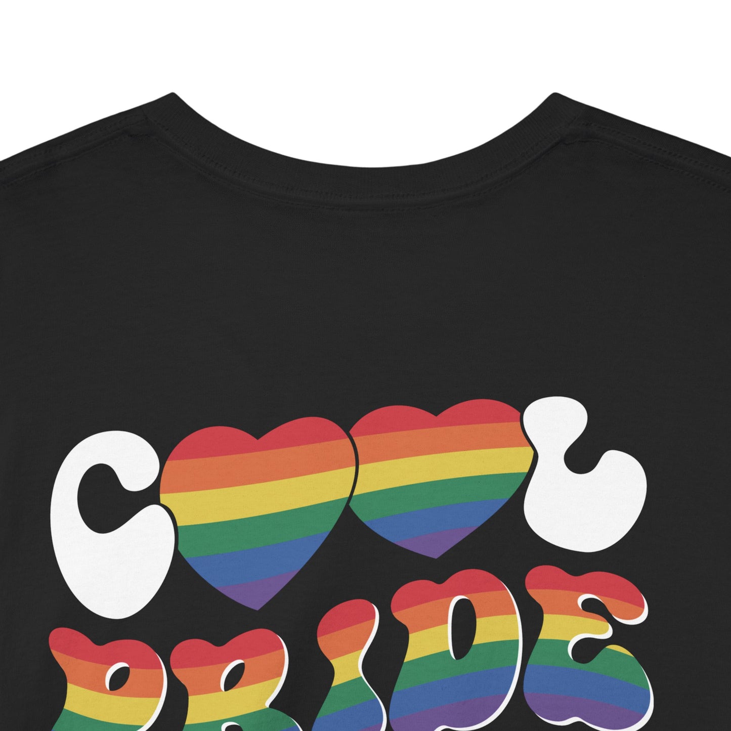 Gay Pride T-shirt - Cool Pride Club - Back Print - Oversized #21