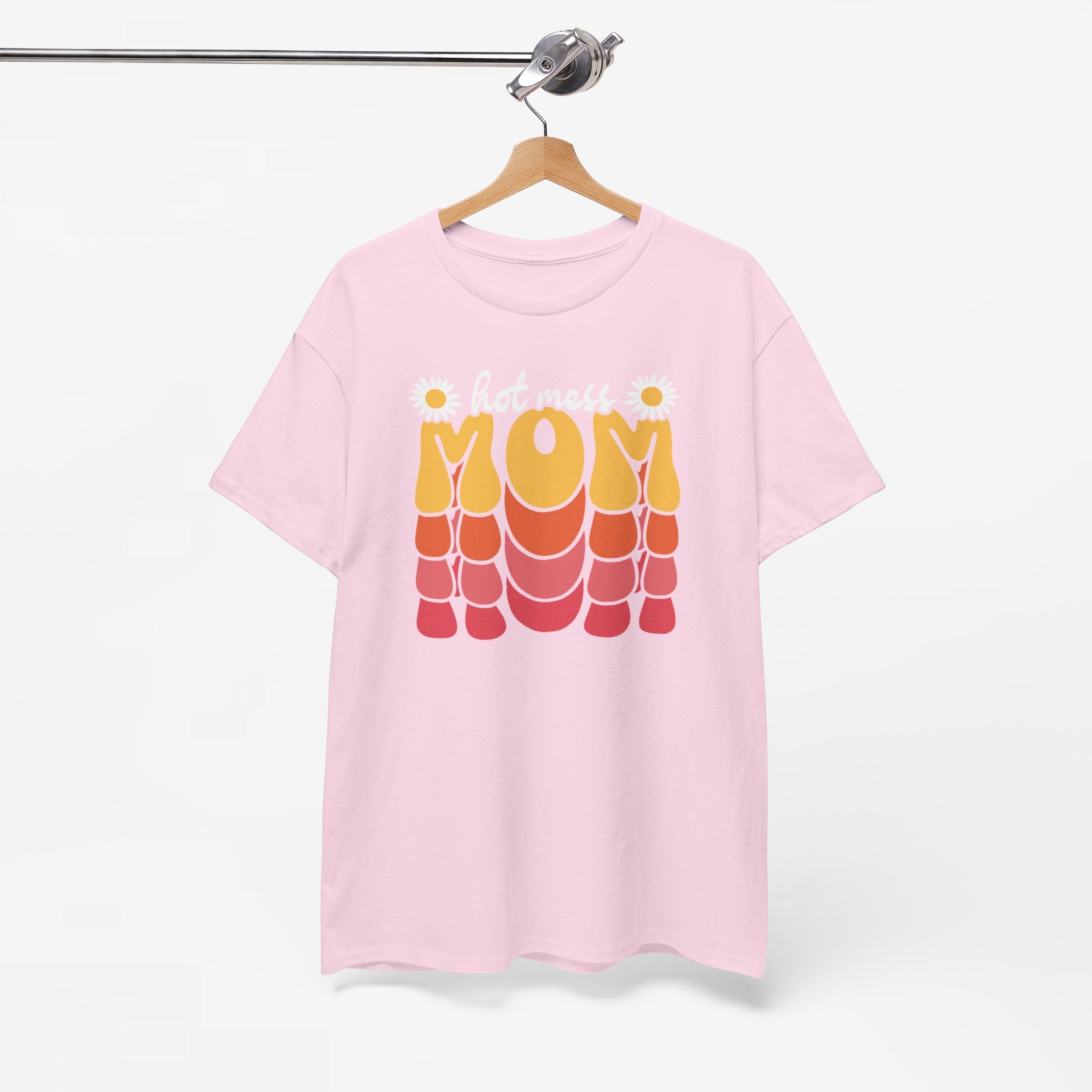 Moederdag Mama Cadeau - T-shirt - Hot Mess Mom - Oversized - #31