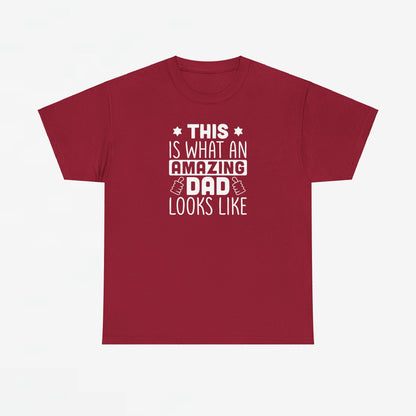 Vaderdag Papa Cadeau - T-shirt - This is what an amazing dad looks like - Oversized #8