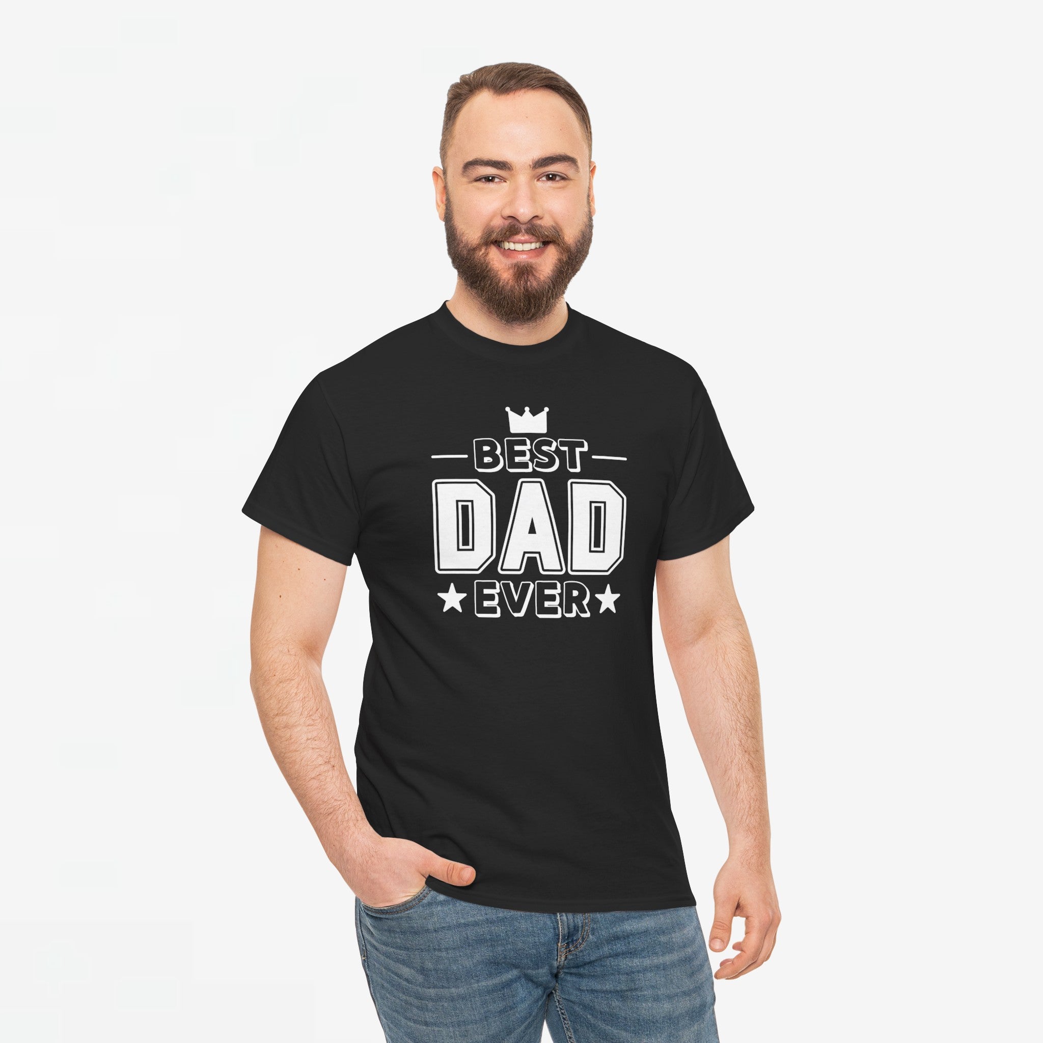 Vaderdag Papa Cadeau - T-shirt - Best Dad Ever - Oversized #21