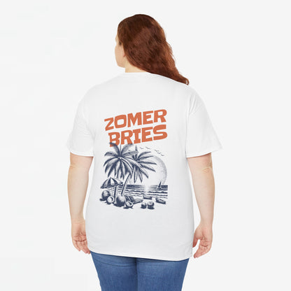 Zomer T-shirt voor Dames - Skrrtshirt Zomervakantie Oversized Tee #8 - Zomer Bries