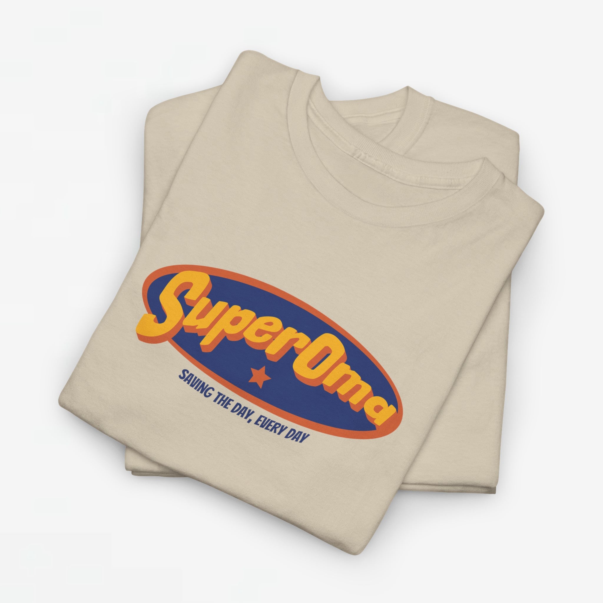 Moederdag Mama Cadeau - T-shirt - Super Oma - Oversized - #71
